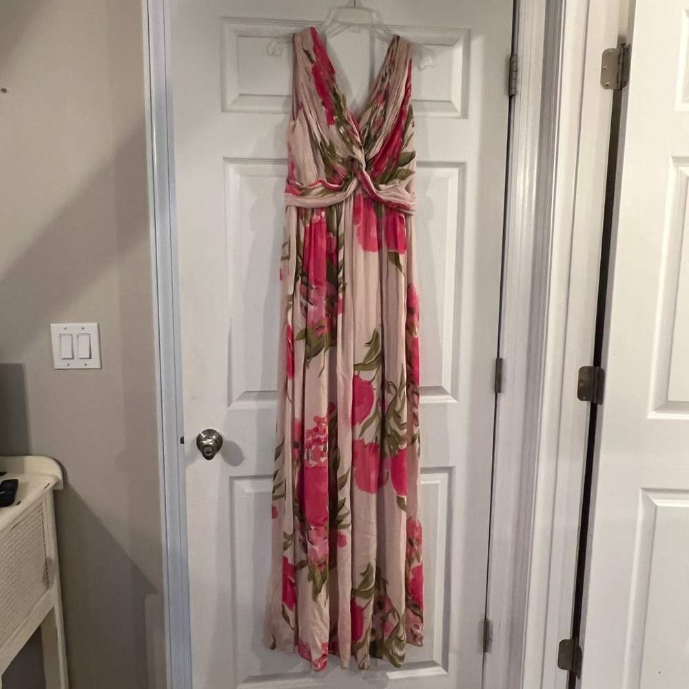 Boden floral maxi dress